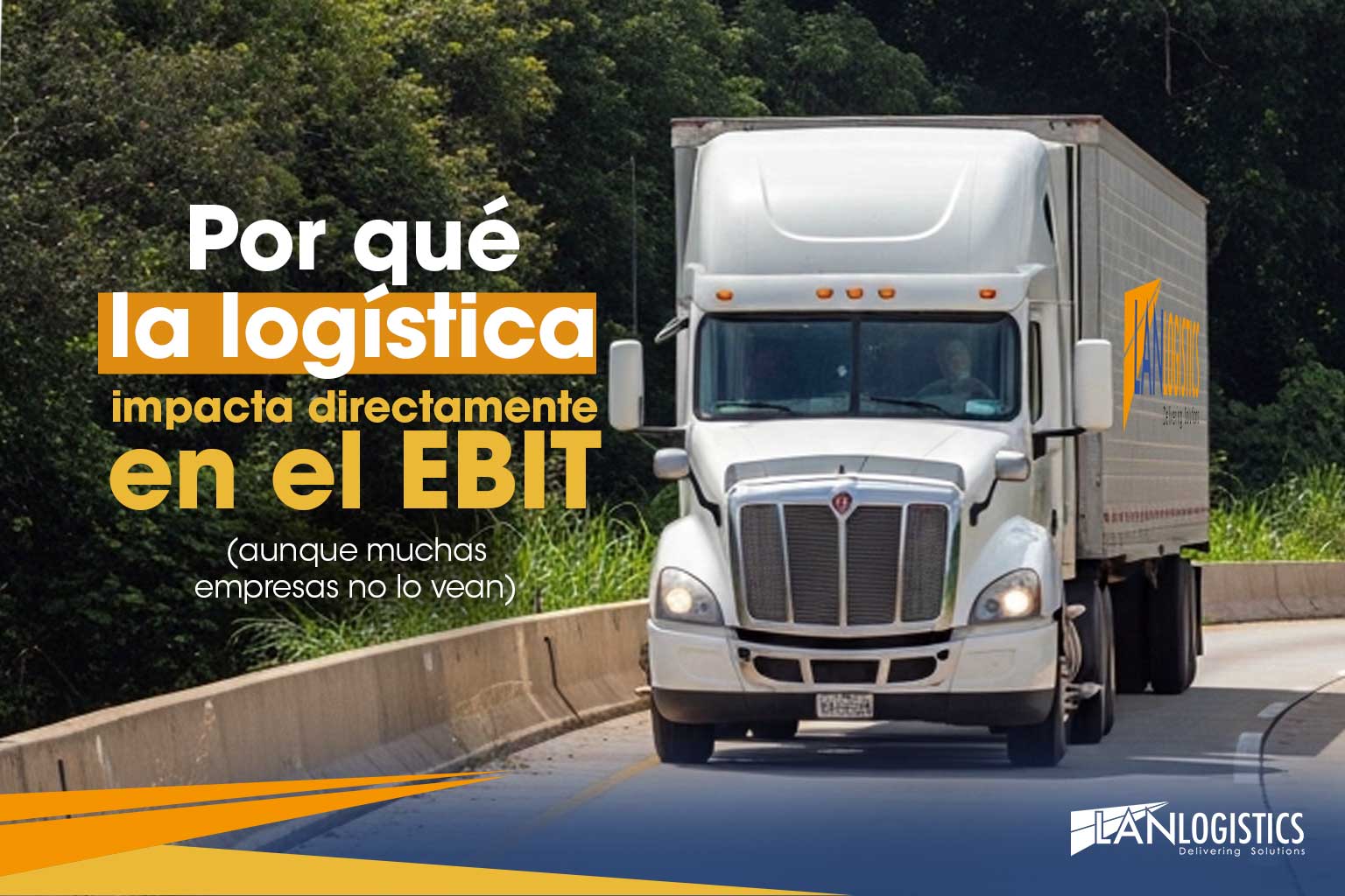Análisis de logística y EBIT en empresa industrial mostrando el impacto de la cadena de suministro en la rentabilidad.